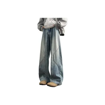 MARK WAFFLE Jeans Unisex Blue