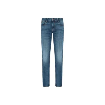 EMPORIO ARMANI J06 Slim fit Washed Denim Jeans