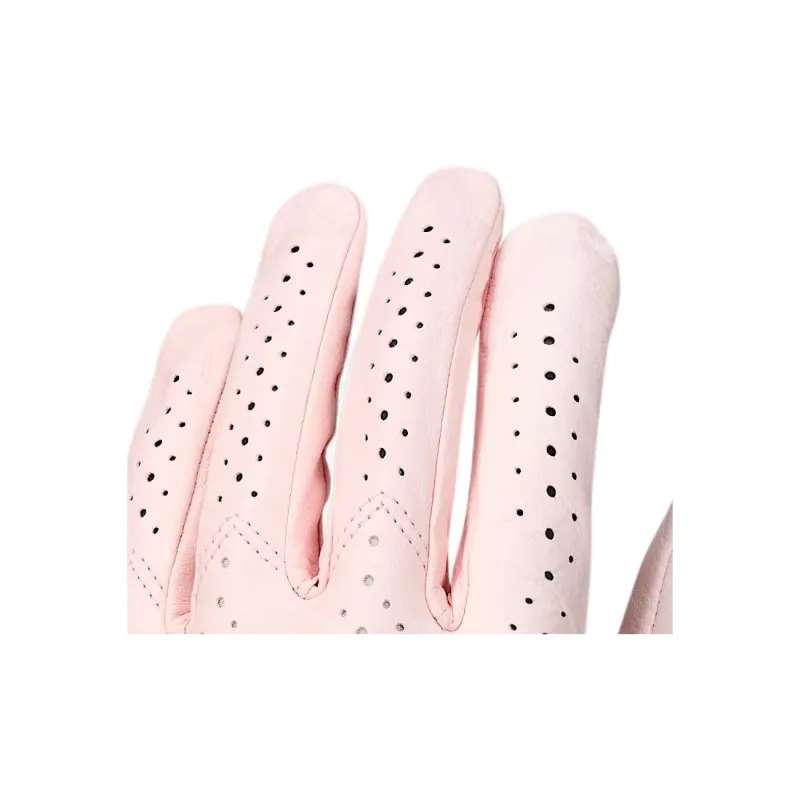 Nike Sheepskin, Nylon, Leather Gloves Women's Pink-2