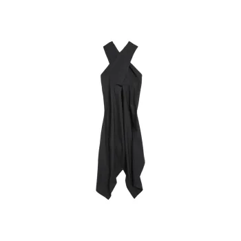 Balenciaga Sleeveless Dress Regular Fit Women's Black