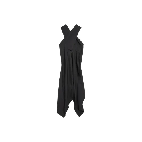 Balenciaga Sleeveless Dress Regular Fit Women's Black