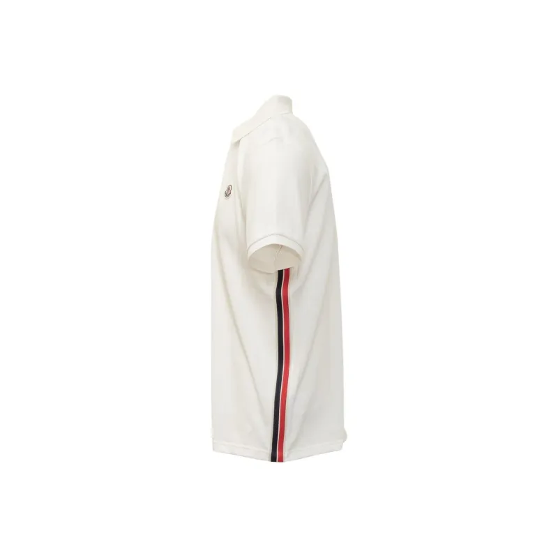 Moncler Logo Patch Short Sleeved Polo Shirt-2