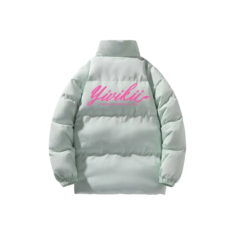YIVIKII Puffer Jacket Unisex Phantom Black-6