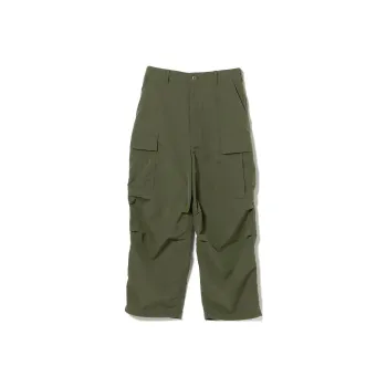 Beams Cargo Pants Men's Olive Green