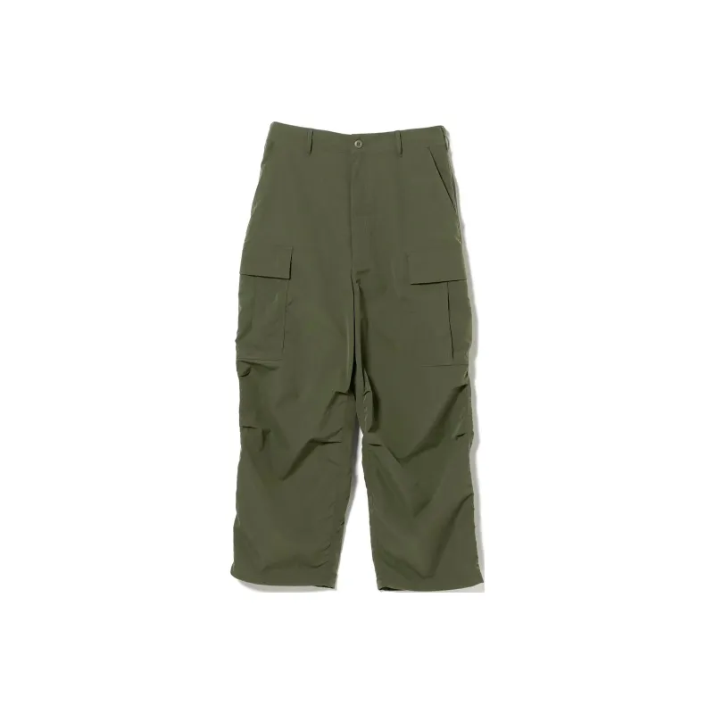 Beams Cargo Pants Men's Olive Green-0