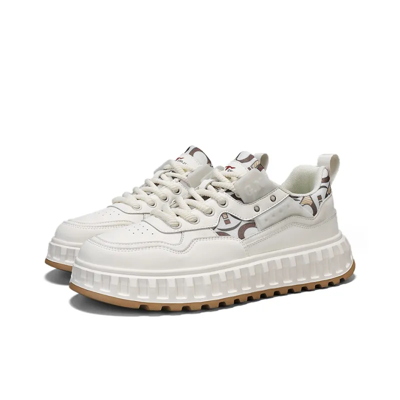 G.N.SHIJIA Slip Resistant, Abrasion Resistant, Breathable, Height Increasing Low Top Skateboard Shoes Men's-15