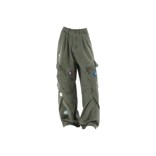 VSCH Jeans Unisex Vintage Green
