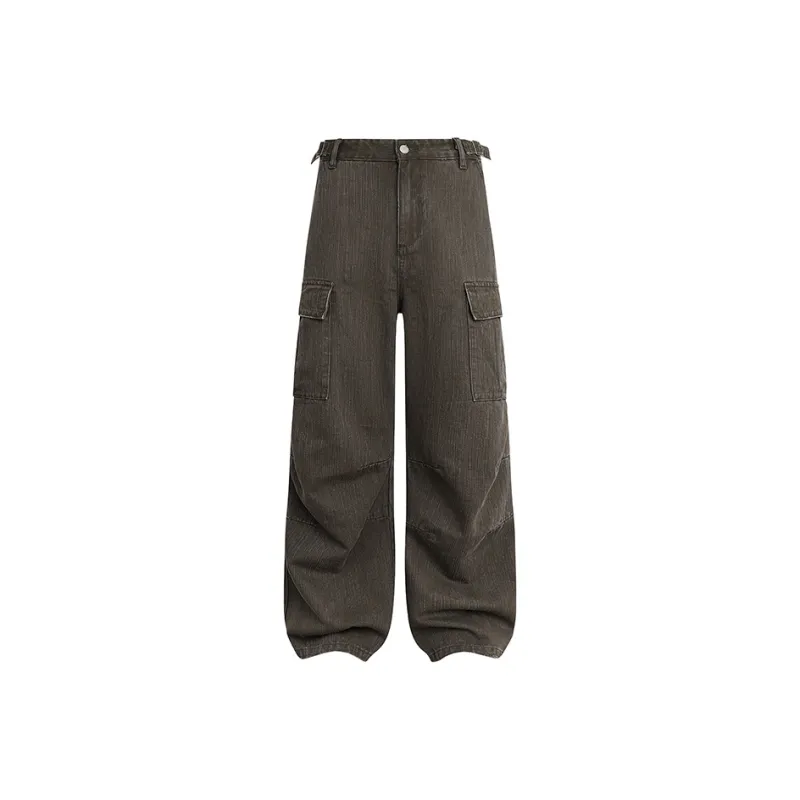 DIMC Cargo Pants Unisex Dark Gray-0