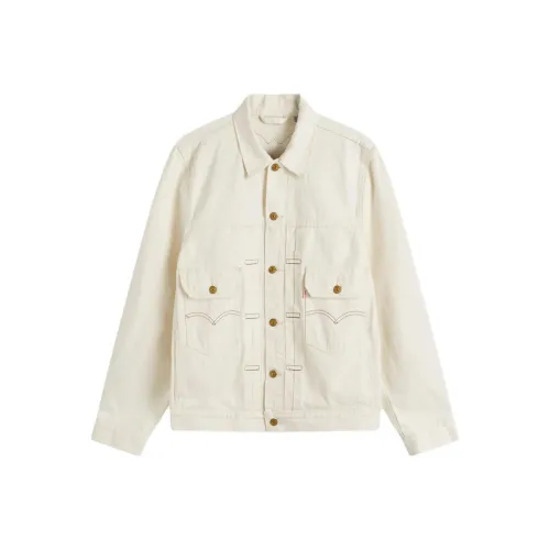 Levis X END. Co branded Paragraphs Jackets Unisex White