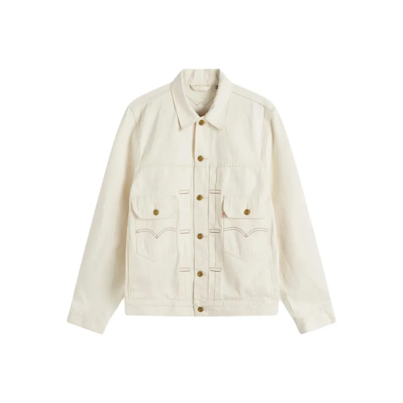 Levis X END. Co branded Paragraphs Jackets Unisex White-0