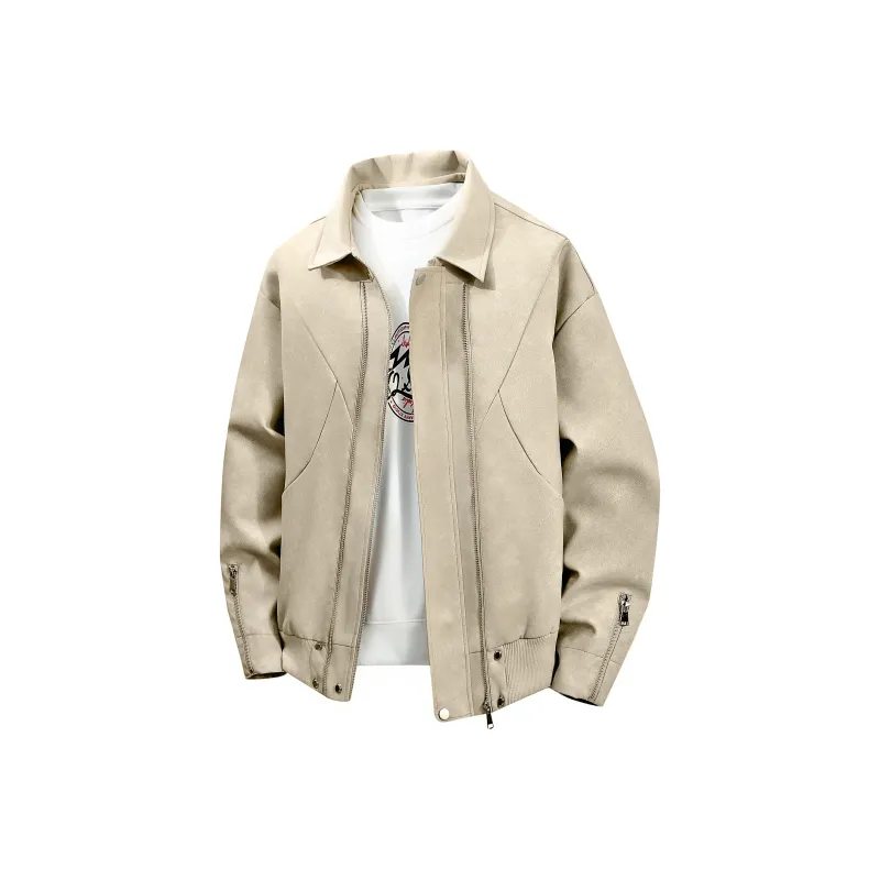 CHEVAL NOIR Leather Jacket Unisex Maple Leaf-4