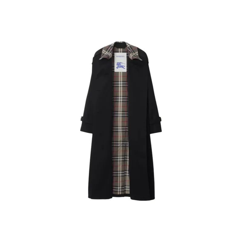 Burberry SS25 Trench Coat Women's Black-1