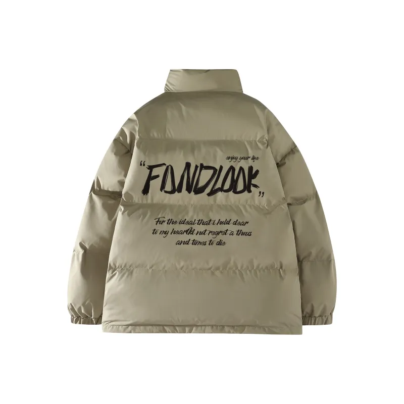 FONDLOOK Puffer Jackets Unisex-12