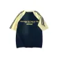 Navy Blue & Apricot Sleeves