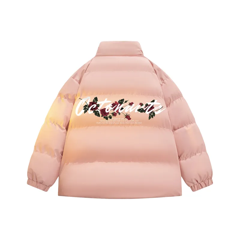 Small Columns Under The Sea Puffer Jacket Unisex-6