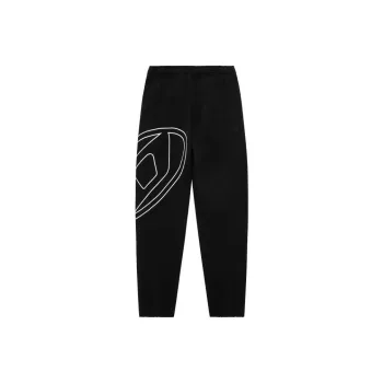 DIESEL Oval D Logo Embroidered Track Pants