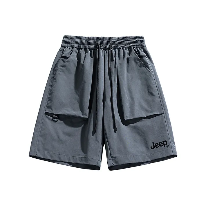 Jeep Dopamine Dressing Quick Dry Five Button Workwear Casual Shorts Unisex-6