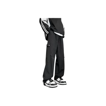 MARK WAFFLE Cargo Pants Unisex Black