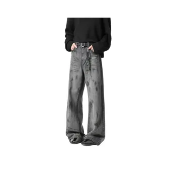 WARNING LIGHT Jeans Unisex Purple