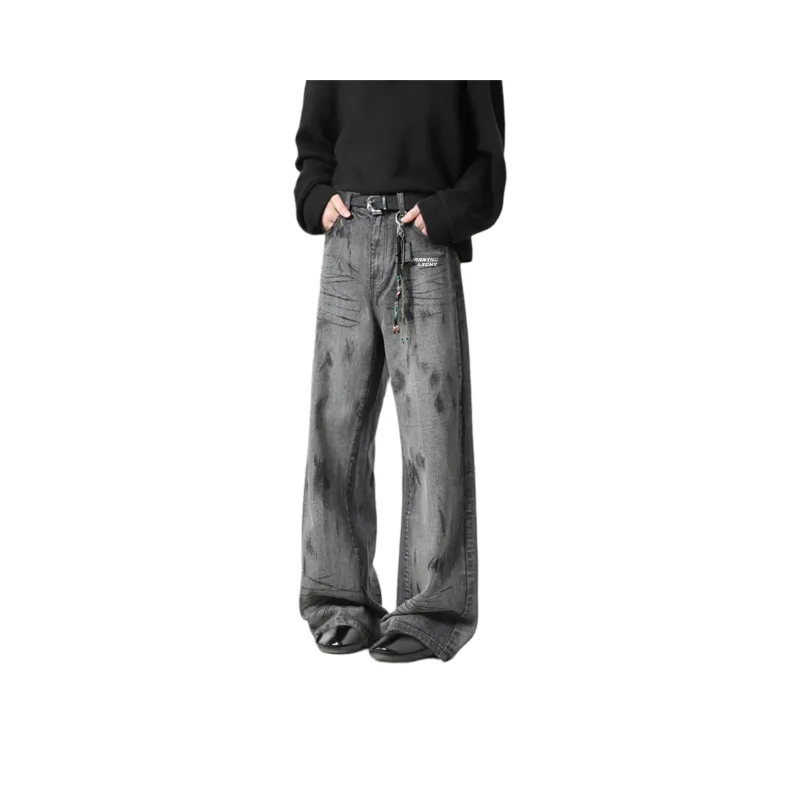WARNING LIGHT Jeans Unisex Purple-0