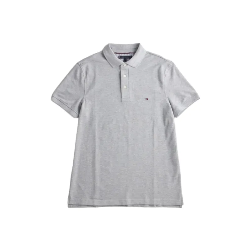Tommy Hilfiger Polo Shirt Men's Gray-0