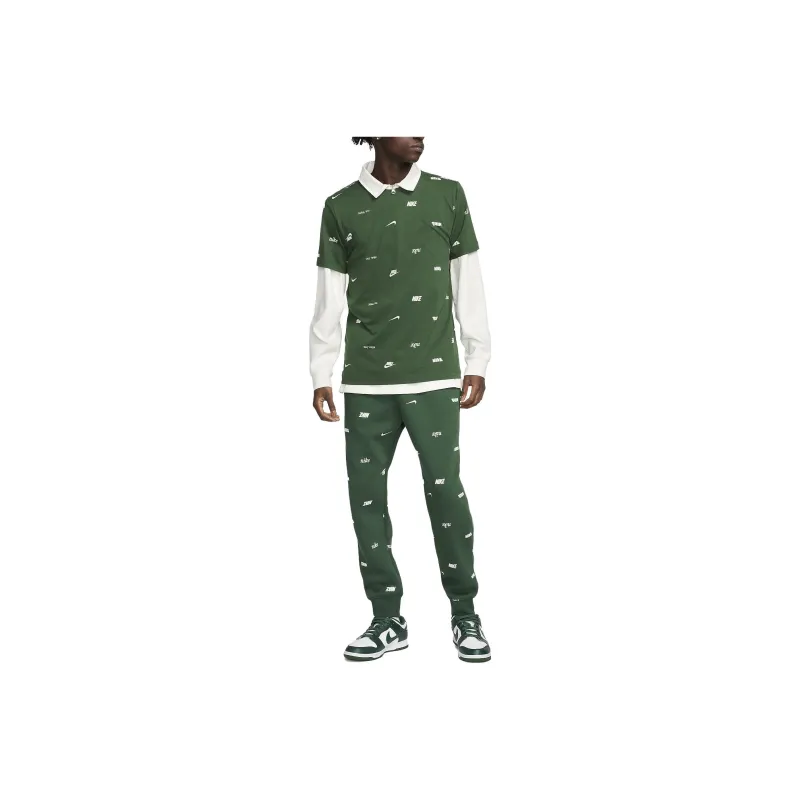 Nike Casual Pants Men Green-0