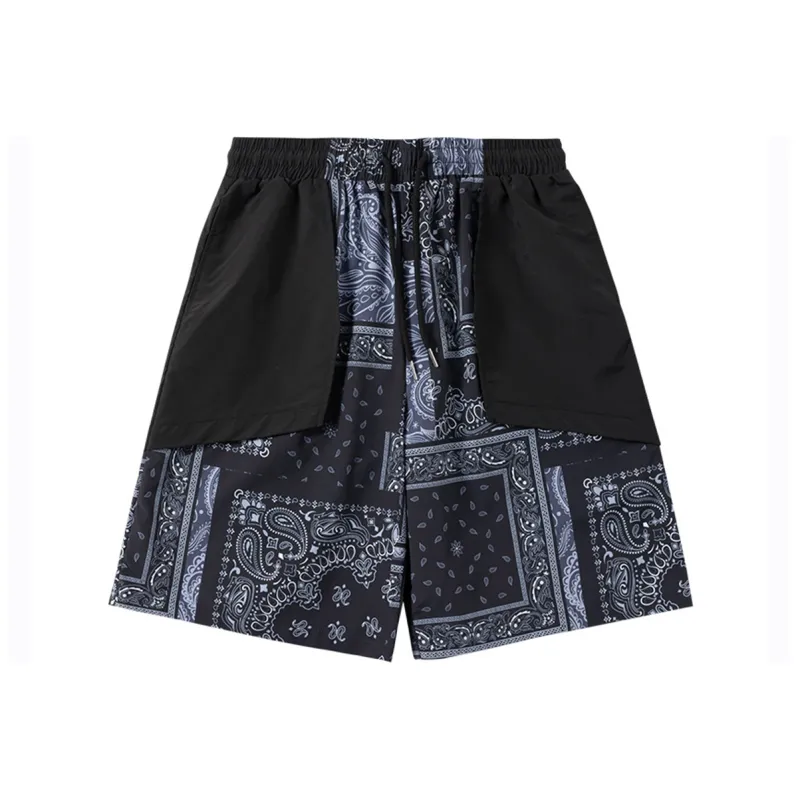 ENSHADOWER Casual Shorts Unisex Black-0