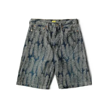 Kapital Feather Denim Shorts