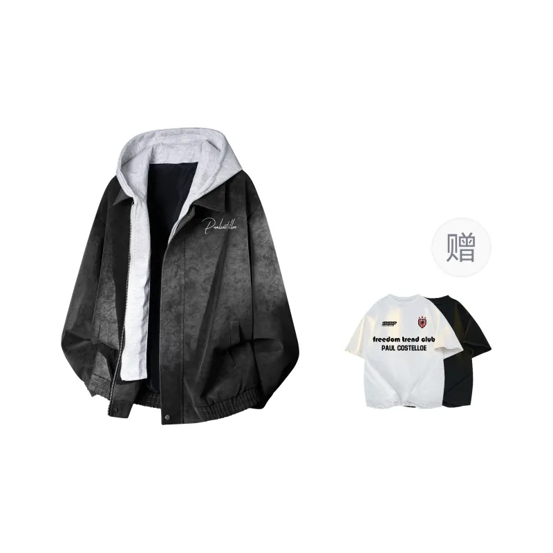 PAUL COSTELLOE Leather Jacket Unisex-10