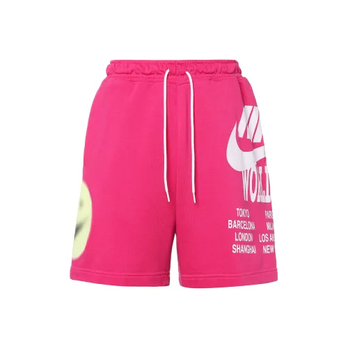 Nike Casual Shorts Men Raspberry Red