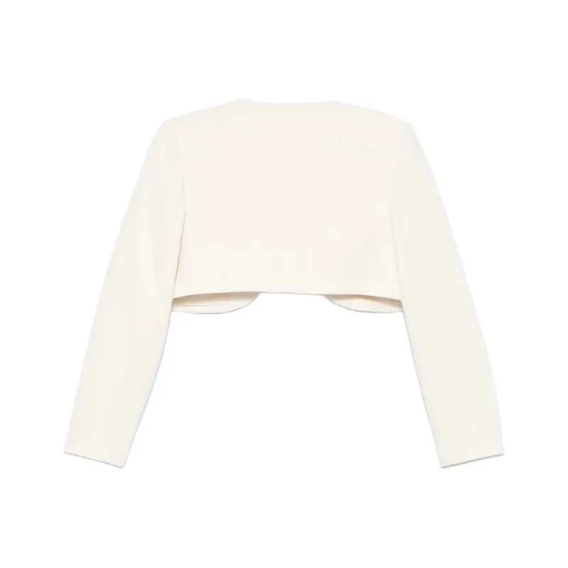 Self portrait 3D sequin Crepe Jacket-1