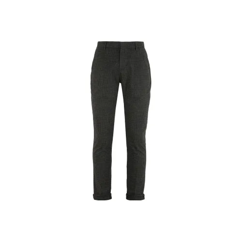 Dondup Checked Turn-Up Brim Trousers