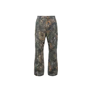 UNTILWERICH Casual Pants Unisex Withered Leaf Camouflage