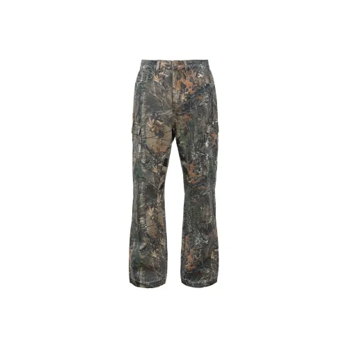 UNTILWERICH Casual Pants Unisex Withered Leaf Camouflage
