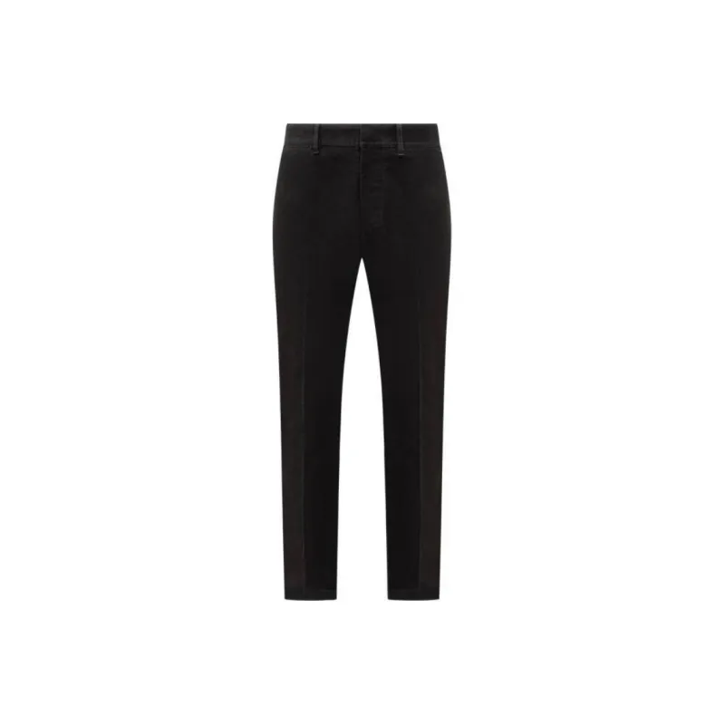 TOM FORD Straight Leg Cropped Chino Trousers-0