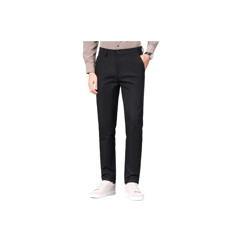 Red bean Suit Trousers Men-11