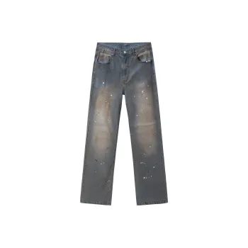 PILOTDRAGON Jeans Unisex Vintage Blue