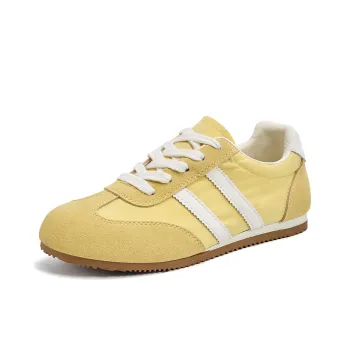 La Chapelle Slip Resistant And Breathable Low Top Casual Shoes Women's Yellow