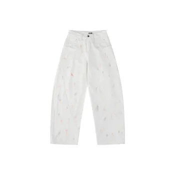 BONAS Jeans Unisex White