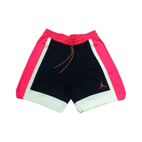 Jordan Casual Shorts Men's Black Red
