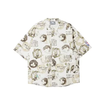 JACK JONES· JACK&JONESxNBA Shirt Men's A06 Raw White