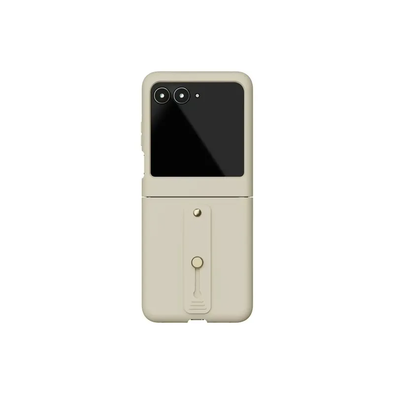 MOTOROLA Vegan Leather Material Fashionable And Stylish Phone Cases Compatibility Moto Razr 50 Minimalist-0