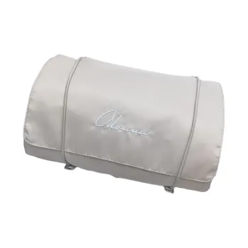 Sweet Pillow House Maillard Style Hanging Bag Large Capacity Gauze Makeup Bag, Toiletry Bag Detachable And Foldable