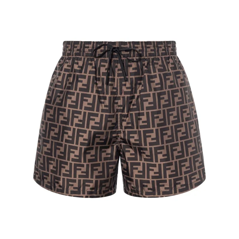 FENDI Ff Drawstring Swim Shorts-0