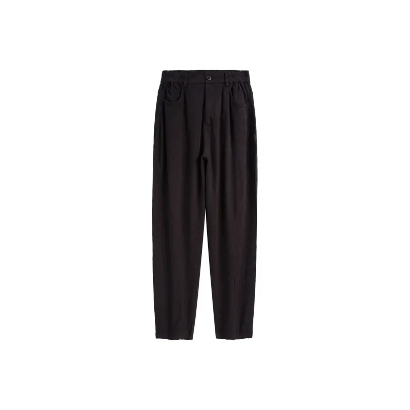 XUANSHENG Casual Pants Men's Black-0