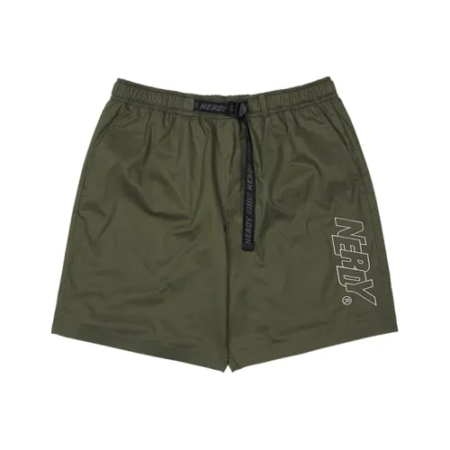 NERDY Loose Fit grey striped Men's Khaki