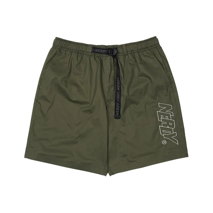 NERDY Loose Fit Shorts Men's Khaki-0