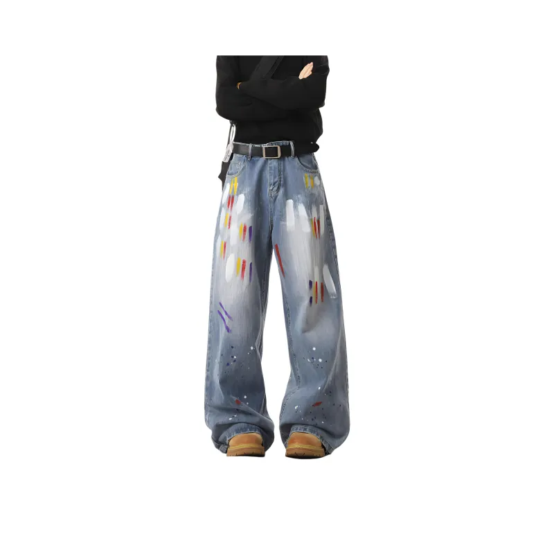 HOKLV Jeans Unisex-0