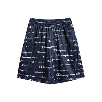Champion Loose Fit Shorts US Version Unisex Navy Blue