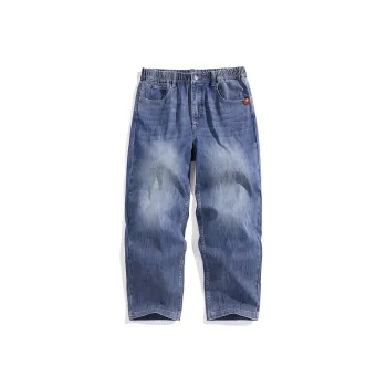 PEACEBIRD MEN Jeans Men Denim Light Blue 1